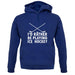 I'd Rather Be Playing Ice Hockey unisex hoodie