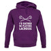 I'd Rather Be Playing Lacrosse unisex hoodie