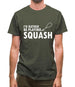 I'd Rather Be Playing Squash Mens T-Shirt