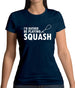 I'd Rather Be Playing Squash Womens T-Shirt