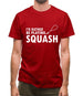 I'd Rather Be Playing Squash Mens T-Shirt