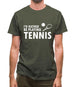 I'd Rather Be Playing Tennis Mens T-Shirt