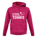 I'd Rather Be Playing Tennis unisex hoodie