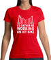 I'd Rather Be Working On My Bike Womens T-Shirt