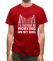 I'd Rather Be Working On My Bike Mens T-Shirt