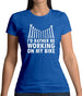 I'd Rather Be Working On My Bike Womens T-Shirt