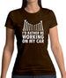 I'd Rather Be Working On My Car Womens T-Shirt
