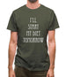 I'Ll Start My Diet Tomorrow Mens T-Shirt