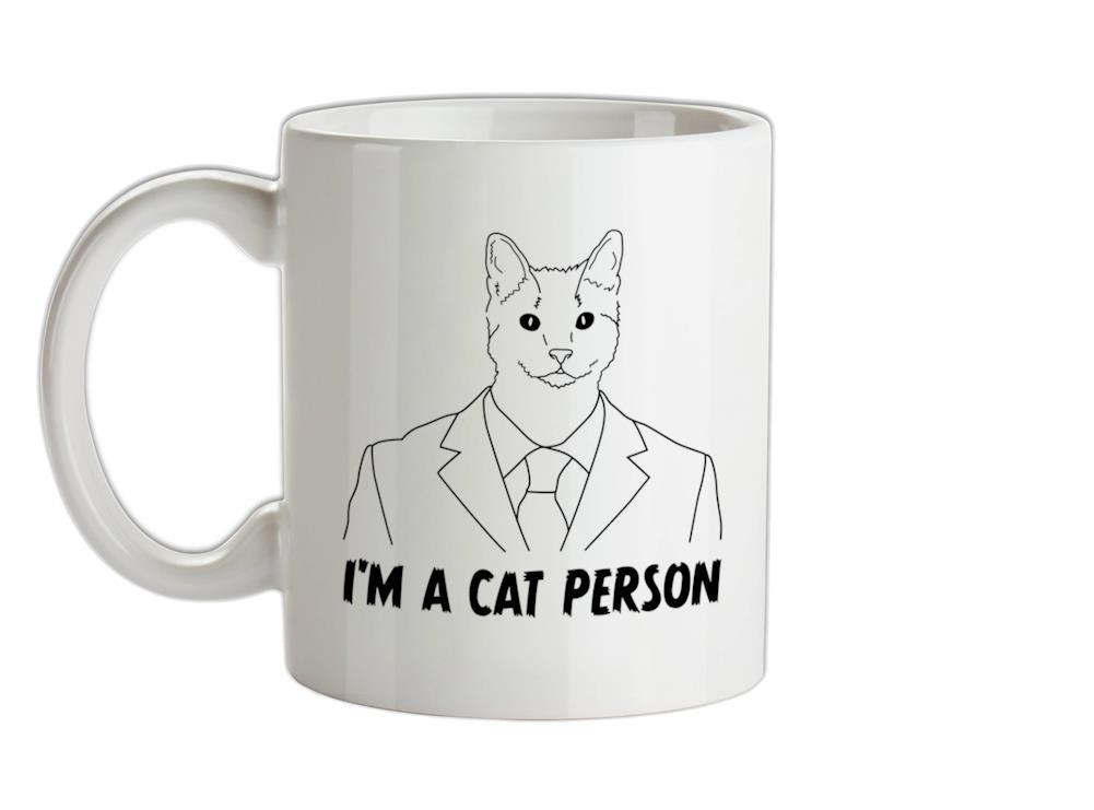 I'm A Cat Person Ceramic Mug