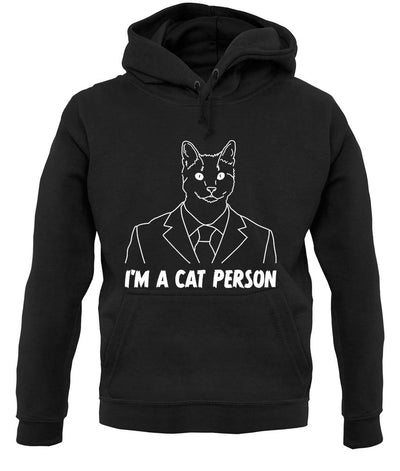 I'm A Cat Person unisex hoodie