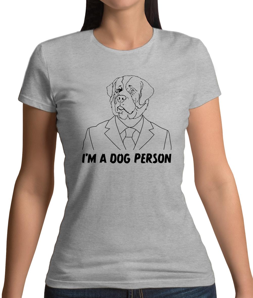 I'm A Dog Person Womens T-Shirt