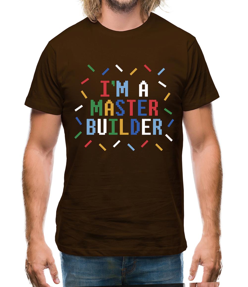 Master Builder Colour Mens T-Shirt