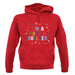 Master Builder Colour unisex hoodie