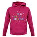 Master Builder Colour unisex hoodie