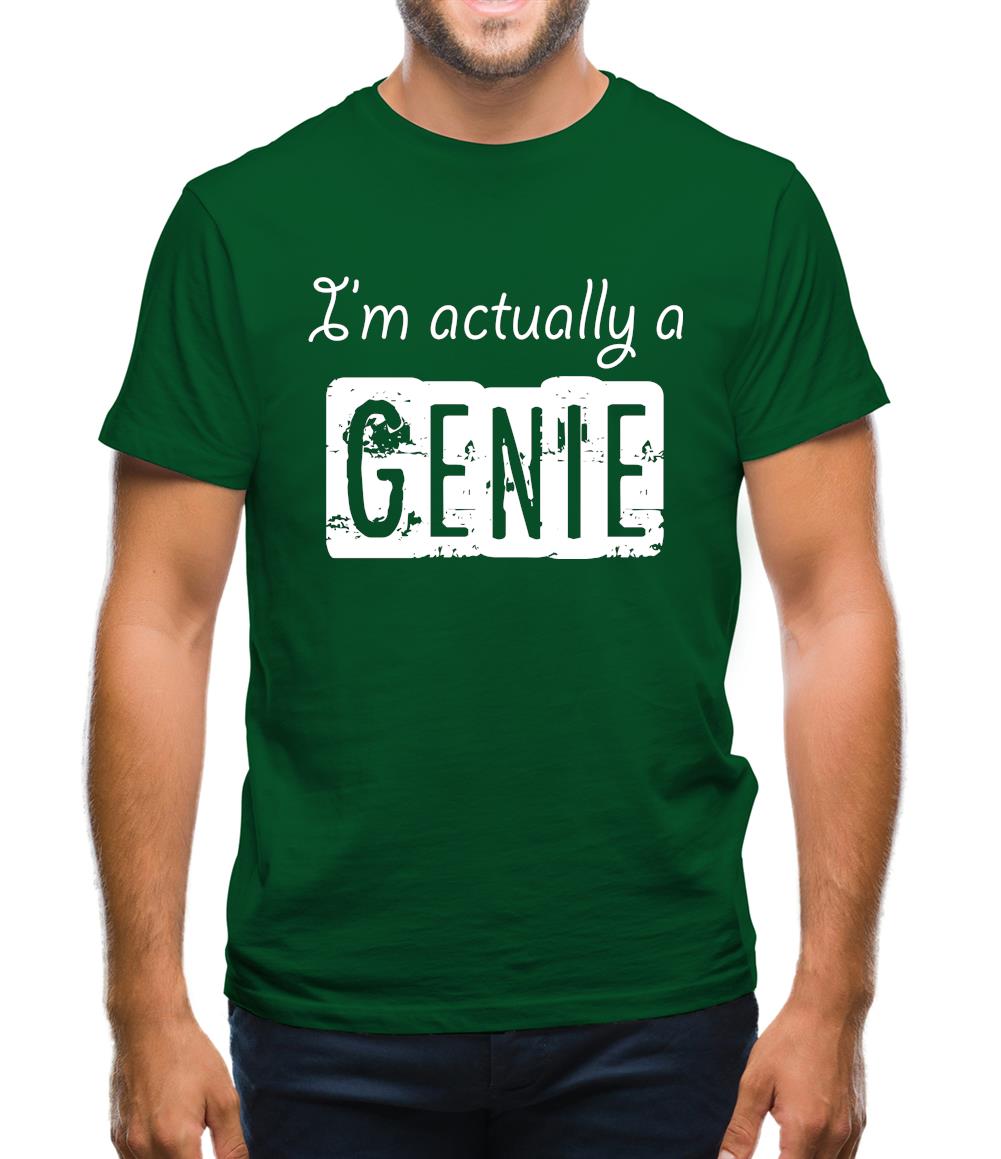 I'm Actually A Genie Mens T-Shirt