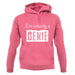 I'm Actually A Genie unisex hoodie