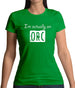 I'm Actually An Orc Womens T-Shirt