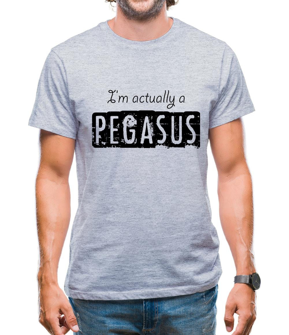 I'm Actually A Pegasus Mens T-Shirt