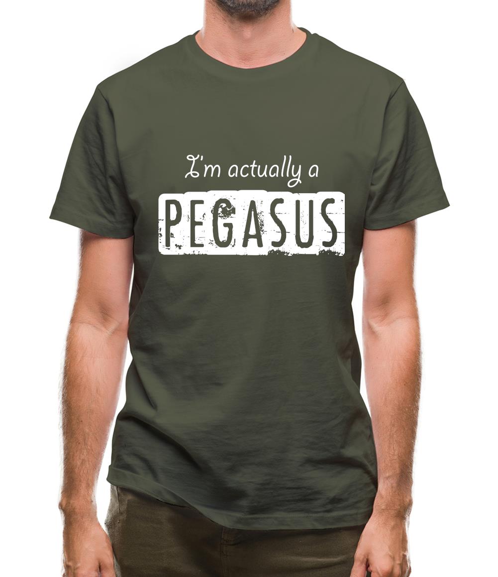 I'm Actually A Pegasus Mens T-Shirt