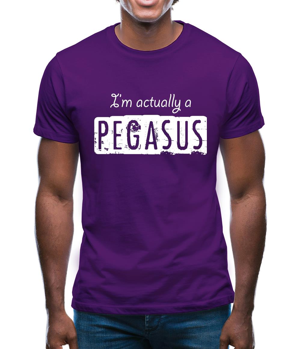 I'm Actually A Pegasus Mens T-Shirt