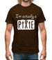 I'm Actually A Pixie Mens T-Shirt