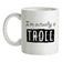 I'm actually a troll Ceramic Mug