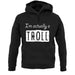 I'm Actually A Troll unisex hoodie