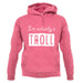 I'm Actually A Troll unisex hoodie