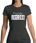 I'm Actually A Unicorn Womens T-Shirt