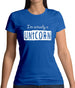 I'm Actually A Unicorn Womens T-Shirt