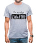 I'm Actually A Vampire Mens T-Shirt