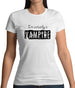 I'm Actually A Vampire Womens T-Shirt