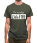 I'm Actually A Vampire Mens T-Shirt