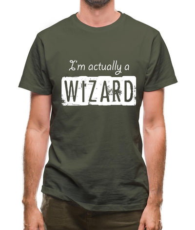 I'm Actually A Wizard Mens T-Shirt