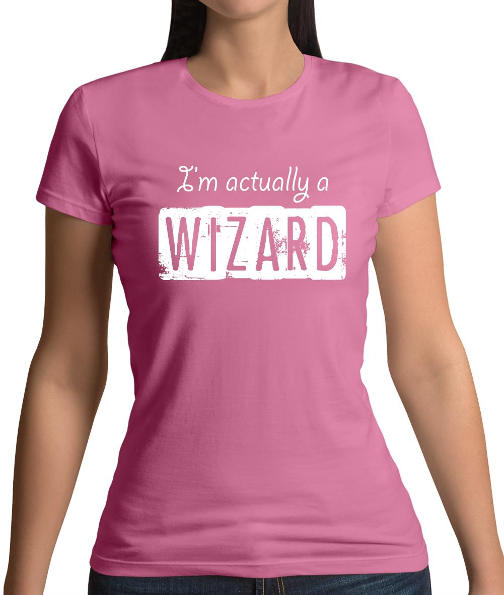I'm Actually A Wizard Womens T-Shirt