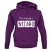 I'm Actually A Wizard unisex hoodie