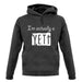 I'm Actually A Yeti unisex hoodie