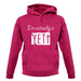 I'm Actually A Yeti unisex hoodie