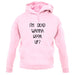 I'm Dead Wanna Hook Up unisex hoodie