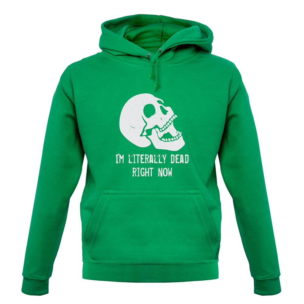 I'm Literally Dead Right Now unisex hoodie