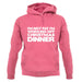 I'm Not Fat I'm Working Off Christmas Dinner unisex hoodie