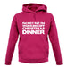 I'm Not Fat I'm Working Off Christmas Dinner unisex hoodie