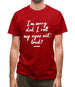 I'm Sorry Did I Roll My Eyes Out Loud Mens T-Shirt