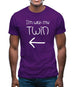 I'm With My Twin ( Left) Mens T-Shirt