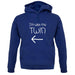 I'm With My Twin ( Left) unisex hoodie