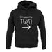 I'm With My Twin (Right) unisex hoodie