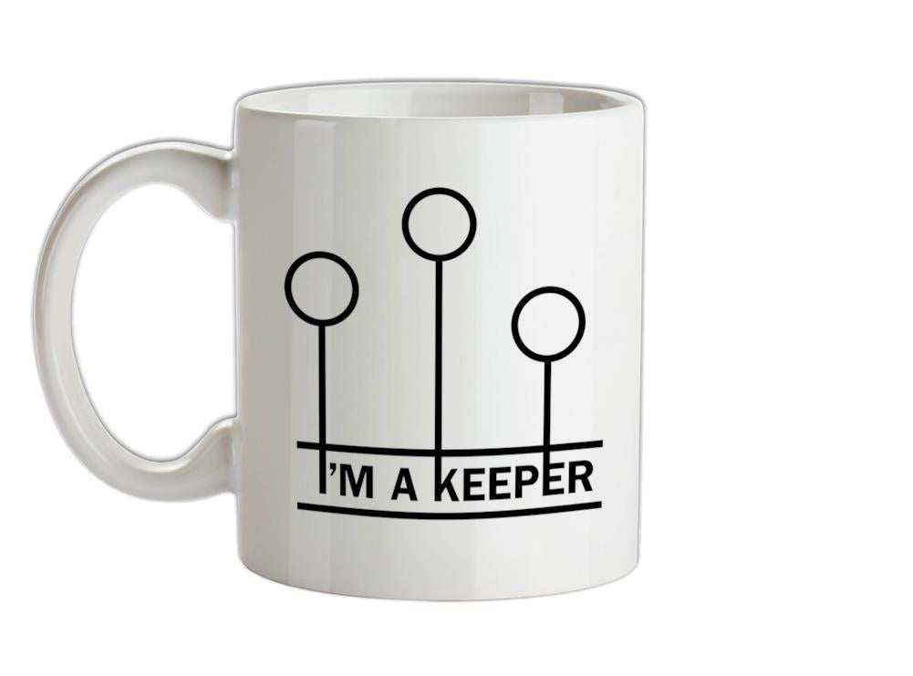 I'm A Keeper Ceramic Mug