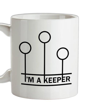 I'm A Keeper Ceramic Mug