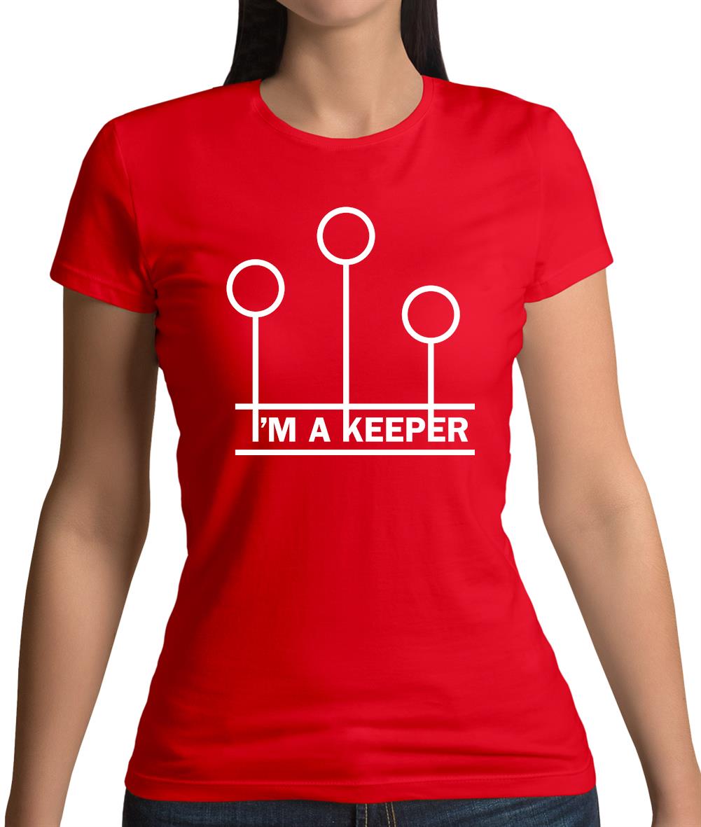 I'm A Keeper Womens T-Shirt