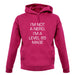 I'm Not A Nerd, I'm A Level 85 Mage unisex hoodie